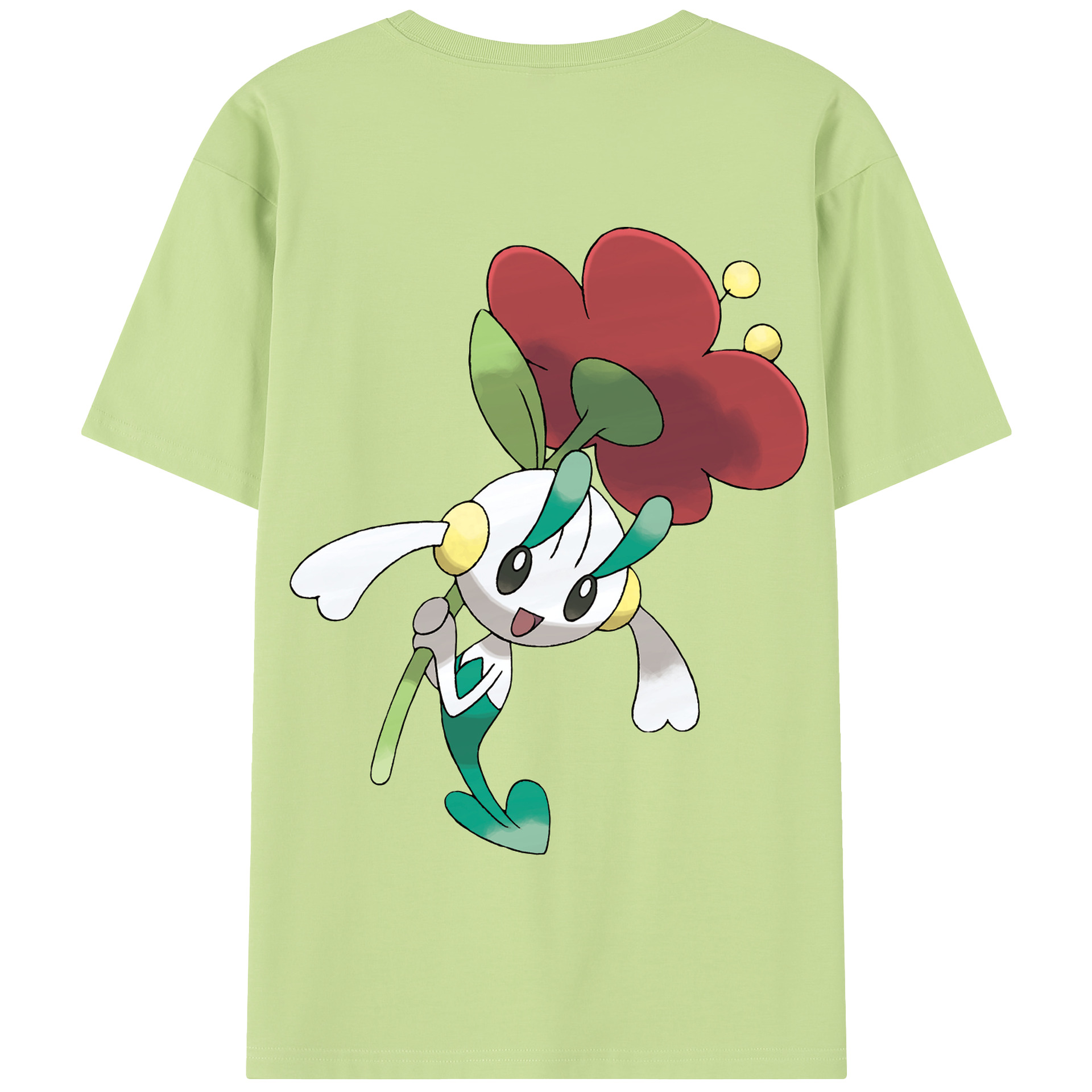 （画像用） ポケットモンスター Pokémon 綿100％半袖Tシャツ（背面プリント）